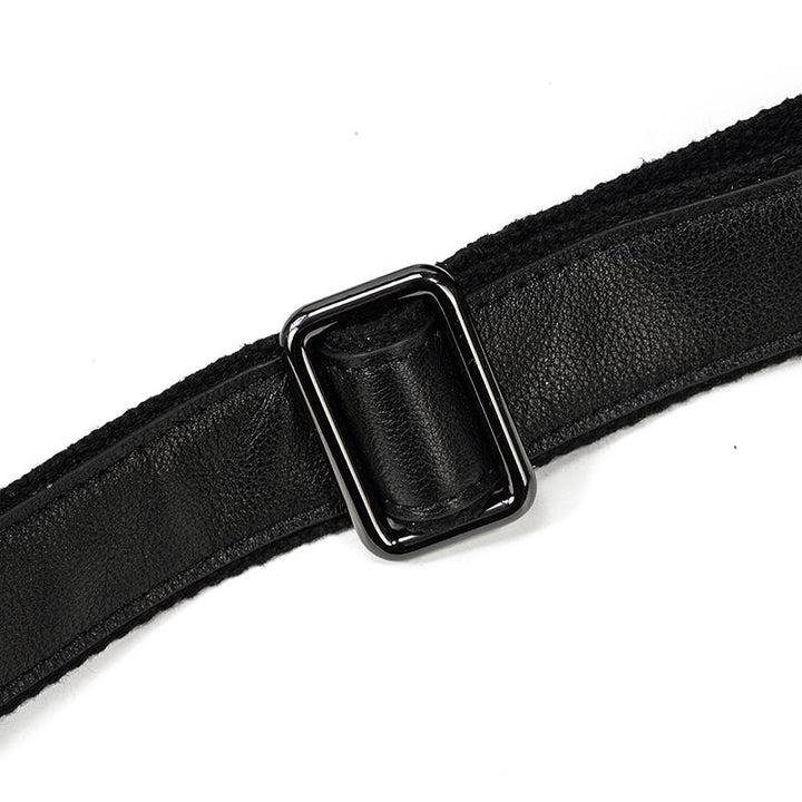 Black Leather Weekend Bag | AALBORG