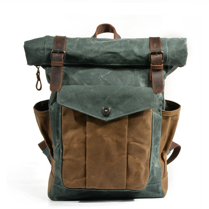 Grown Canvas Roll Top Backpack | MARSEILLE