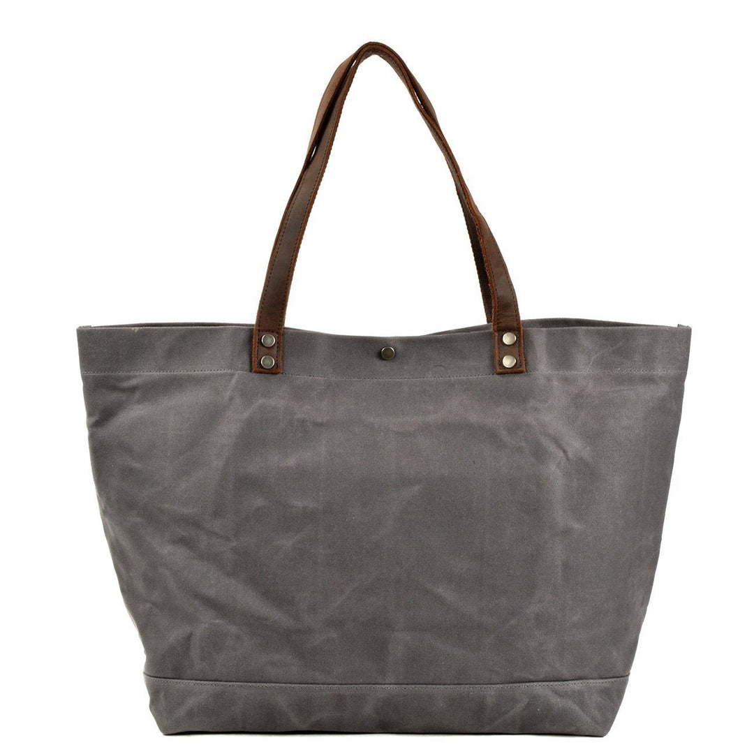 Painted Leather Tote Bag | BOVEC