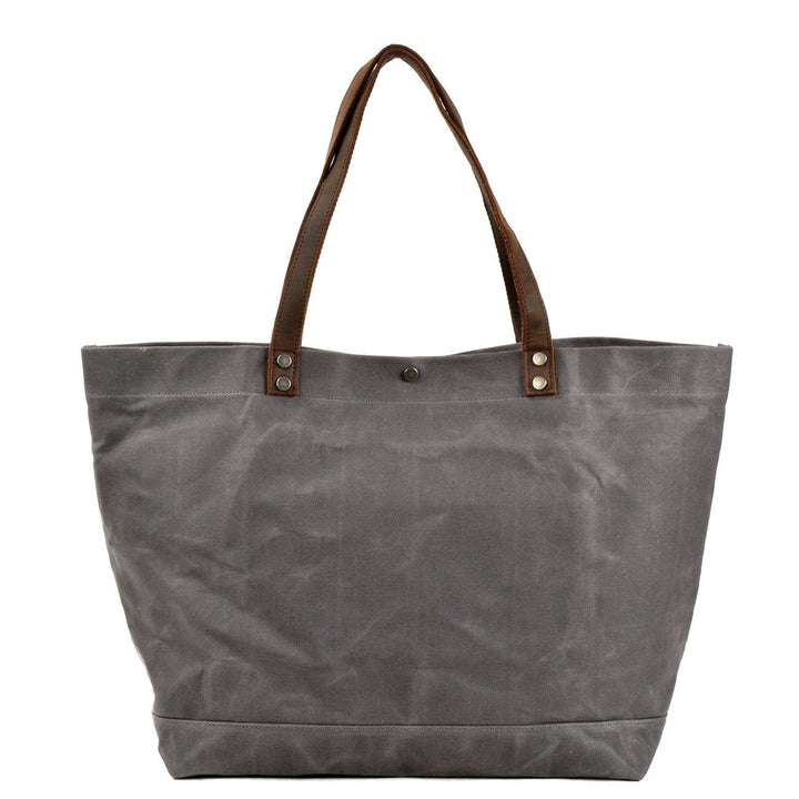 Painted Leather Tote Bag | BOVEC