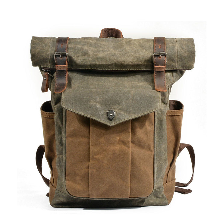 Grown Canvas Roll Top Backpack | MARSEILLE