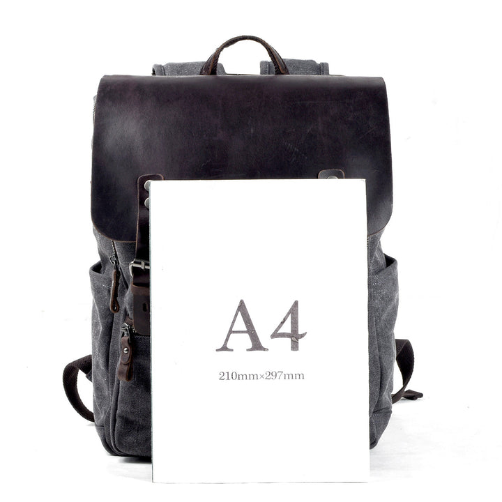 Canvas Backpack in Cotton | REINE