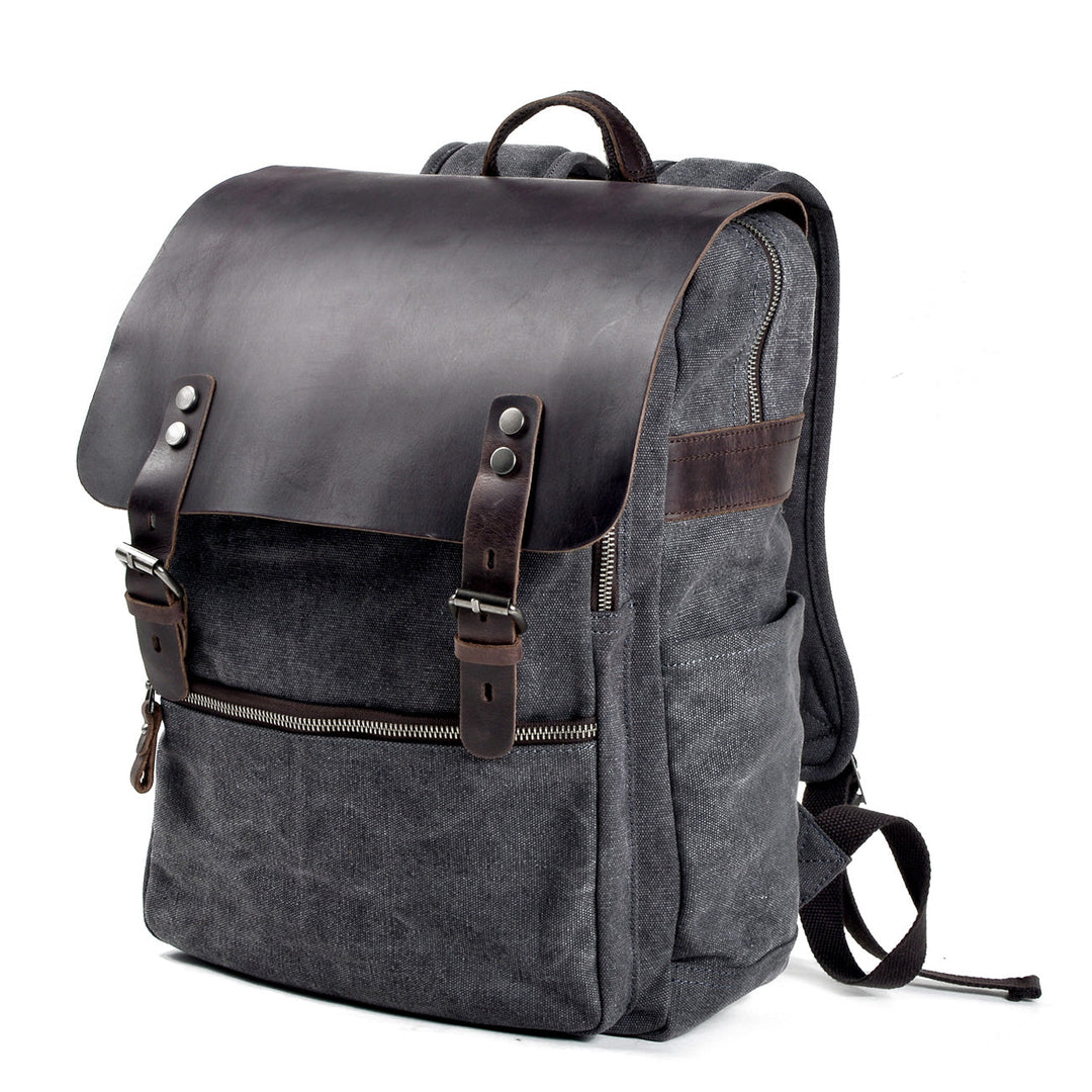 Canvas Backpack in Cotton | REINE