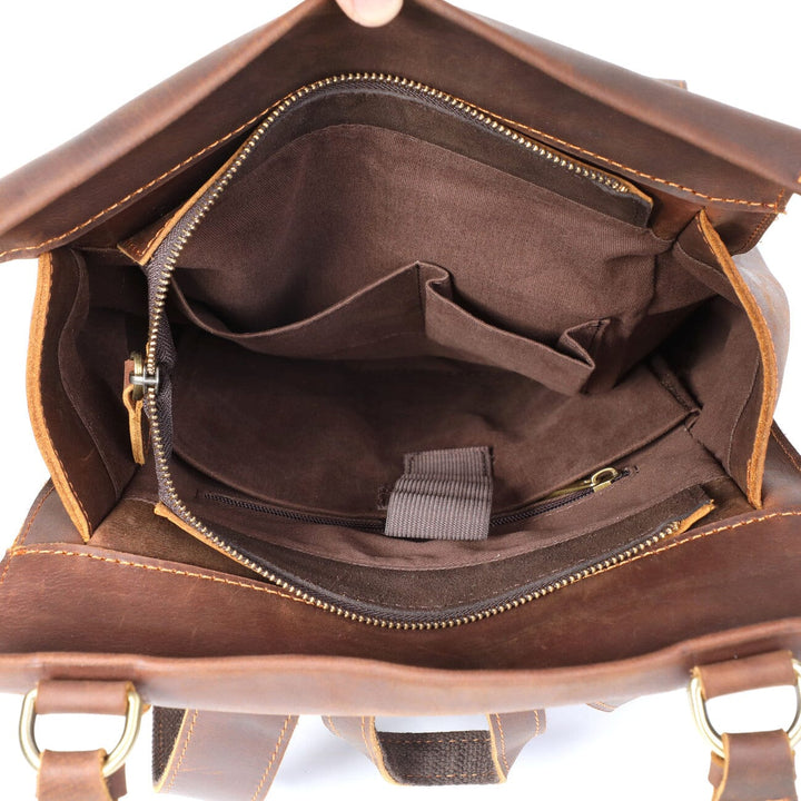 Full-Grain Leather Backpack | KENWAY