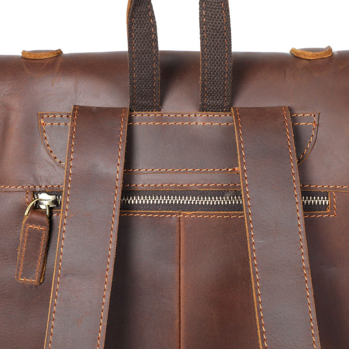 Full-Grain Leather Backpack | KENWAY