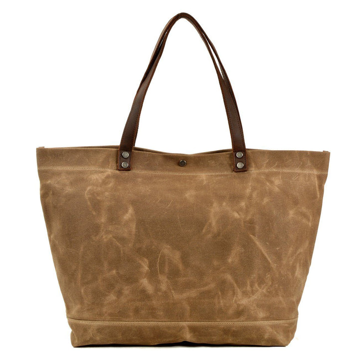 Painted Leather Tote Bag | BOVEC