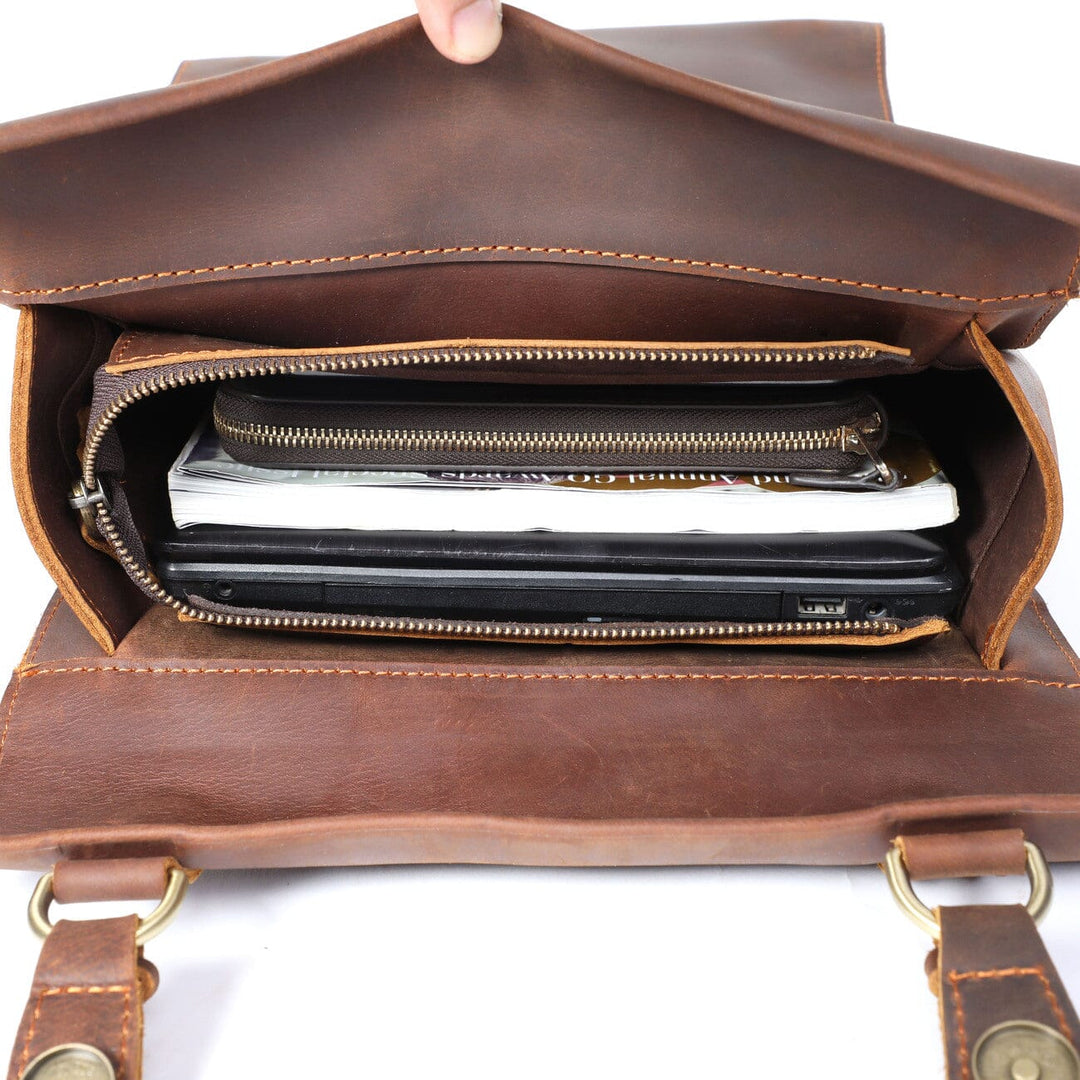 Full-Grain Leather Backpack | KENWAY