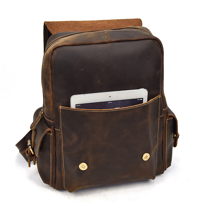 Leather Rucksack for Women | ALMERIA