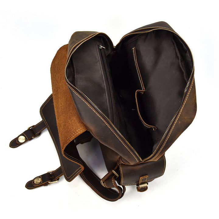 Leather Rucksack for Women | ALMERIA