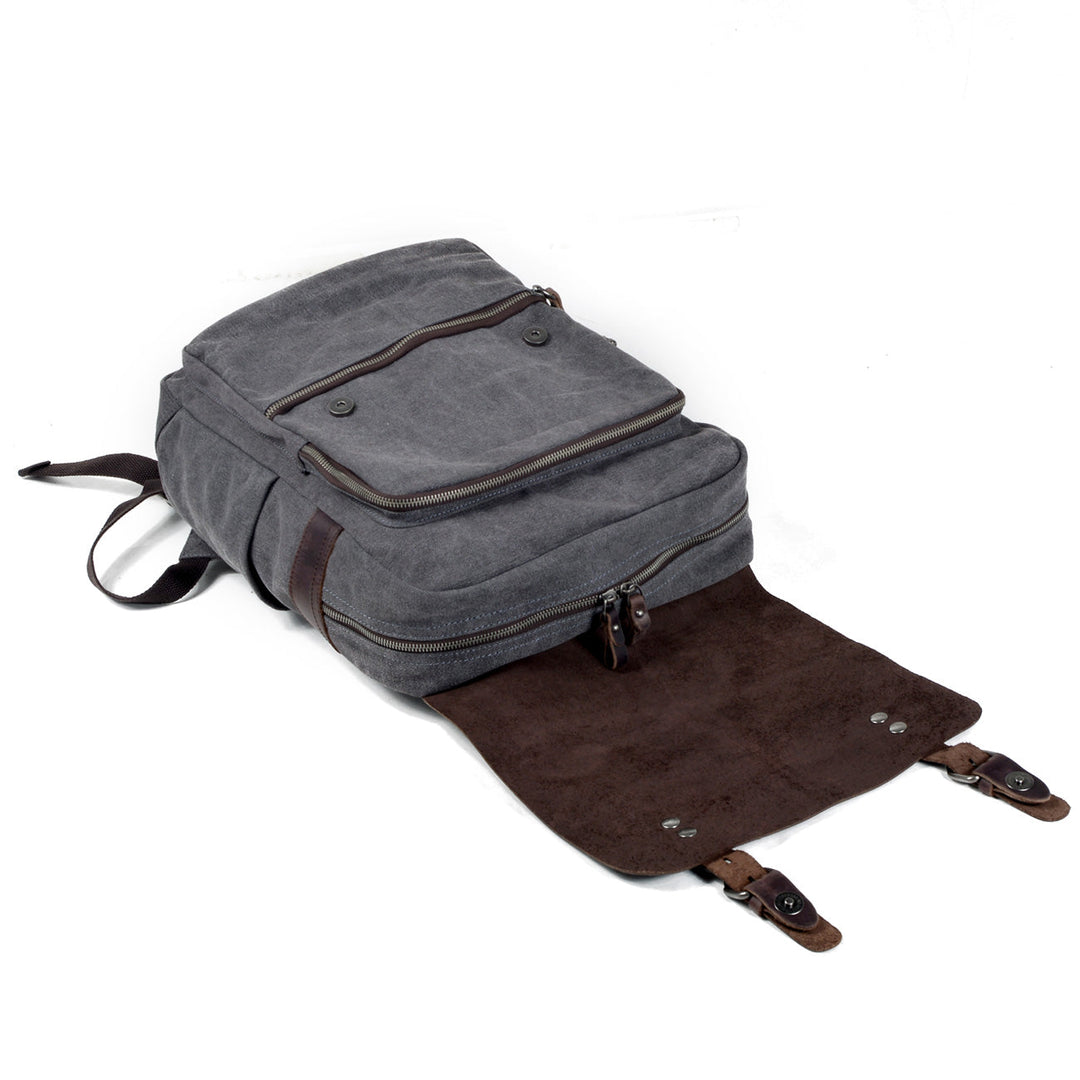 Canvas Backpack in Cotton | REINE