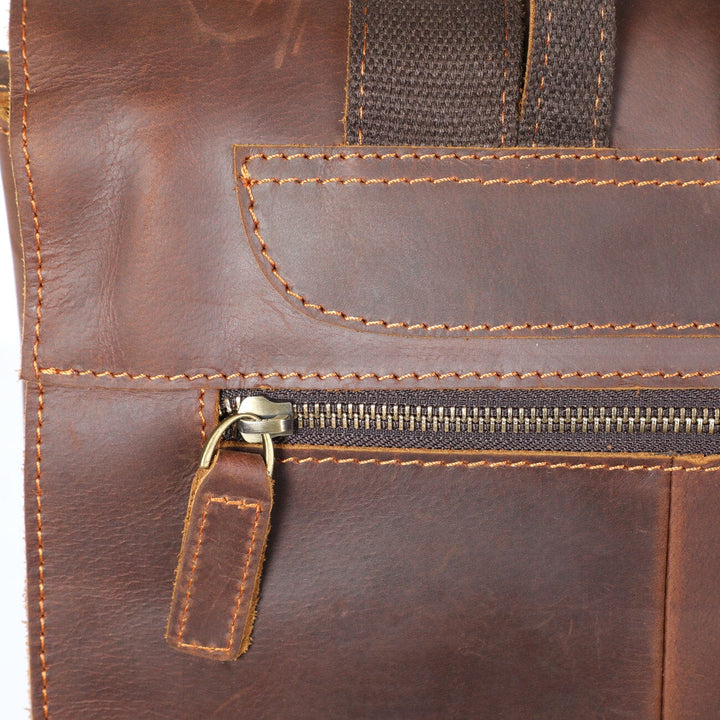 Full-Grain Leather Backpack | KENWAY
