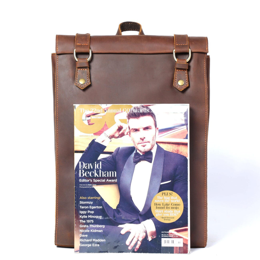 Full-Grain Leather Backpack | KENWAY