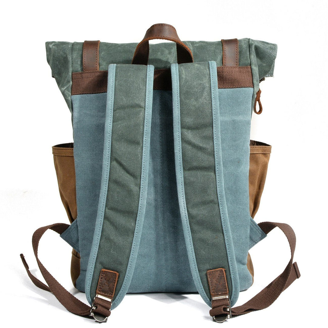 Grown Canvas Roll Top Backpack | MARSEILLE