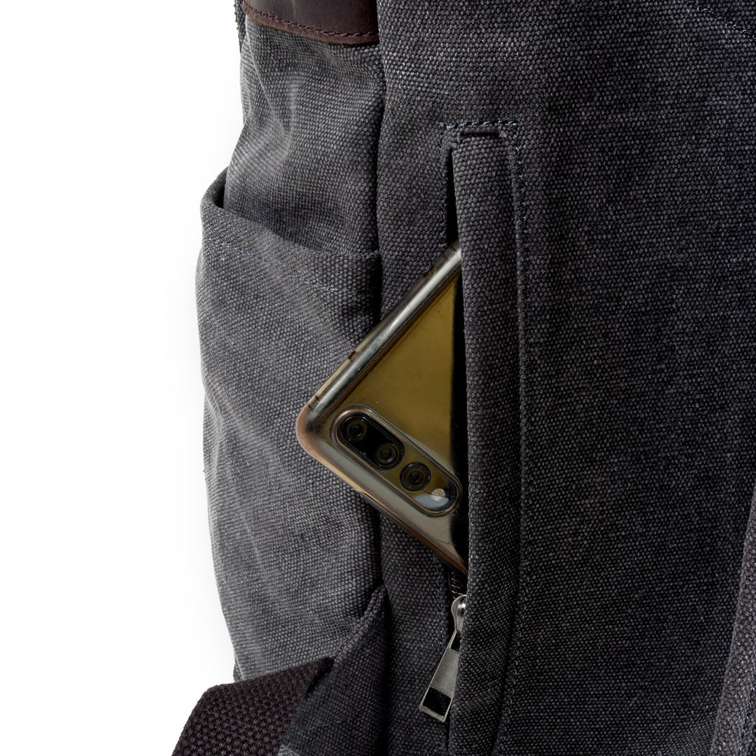 Canvas Backpack in Cotton | REINE