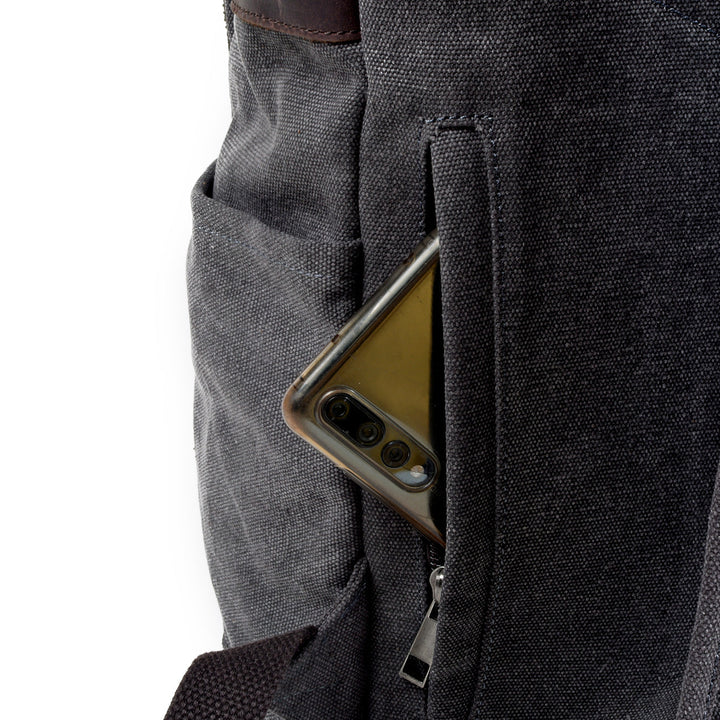 Canvas Backpack in Cotton | REINE