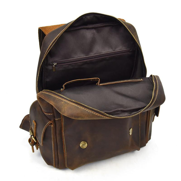 Leather Rucksack for Women | ALMERIA