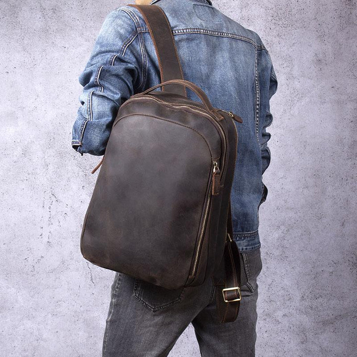 Tan Coloured Backpack | TOLEDO