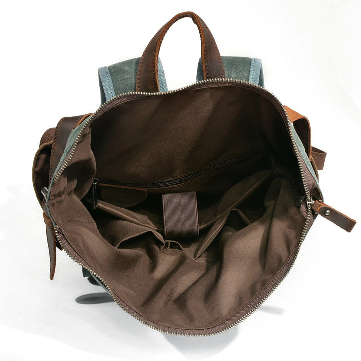Grown Canvas Roll Top Backpack | MARSEILLE