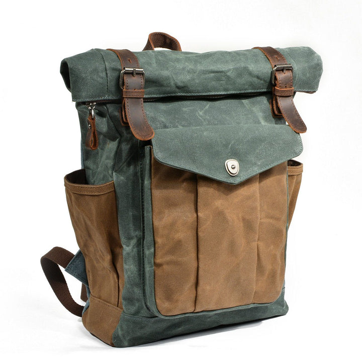 Grown Canvas Roll Top Backpack | MARSEILLE