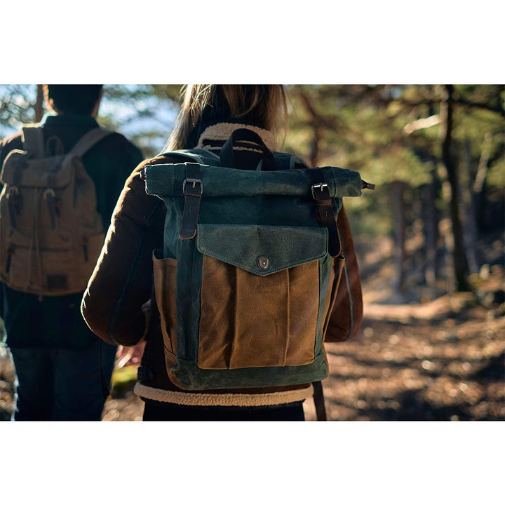 Grown Canvas Roll Top Backpack | MARSEILLE